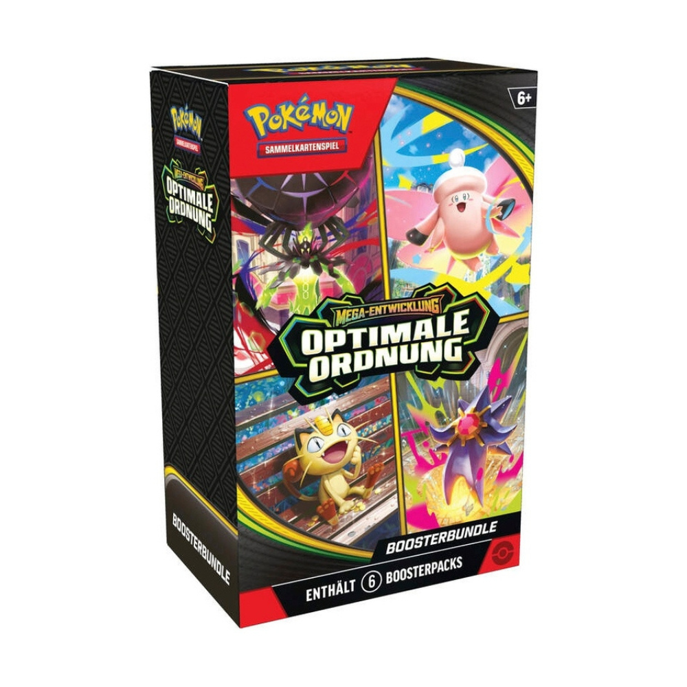 Pokémon TCG Optimale Ordnung Booster Bundle – 6 Booster Packs Deutsch