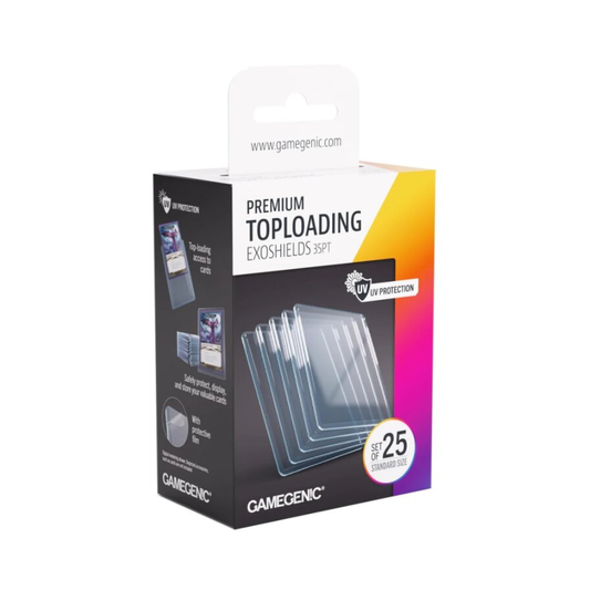 Gamegenic Premium Toploading Exoshields 35pt (25 Stück)