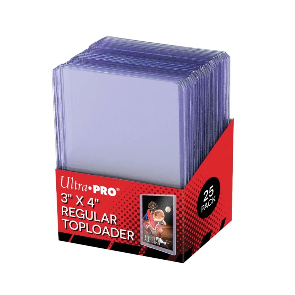 Ultra Pro Clear Regular Toploader 3" x 4" (25 Stück)