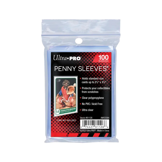 Ultra Pro Standard Sleeves Regular Soft Card (100 Sleeves)