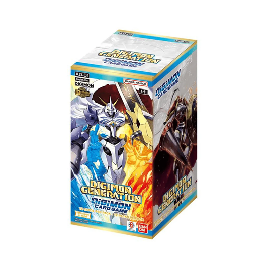 Digimon TCG AD01 Digimon Generation Booster Display – englische Ausgabe, 12 Boosterpacks