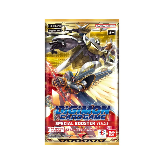 Digimon TCG BT19-20 Special Booster Ver. 2.5 Booster Pack – Englisch