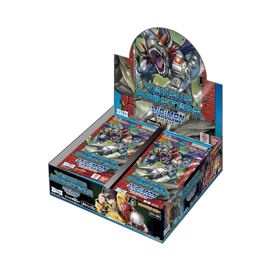 Digimon TCG EX09 Versus Monsters Booster Display, englische Edition, 24 Booster