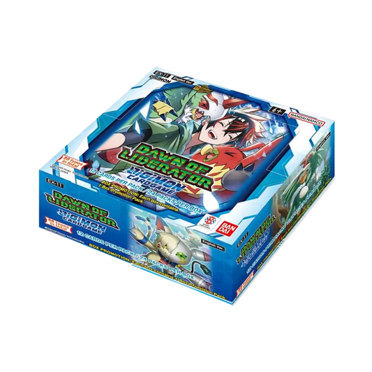 Digimon TCG EX11 Dawn of Liberator Booster Display – English Edition, 24 Booster