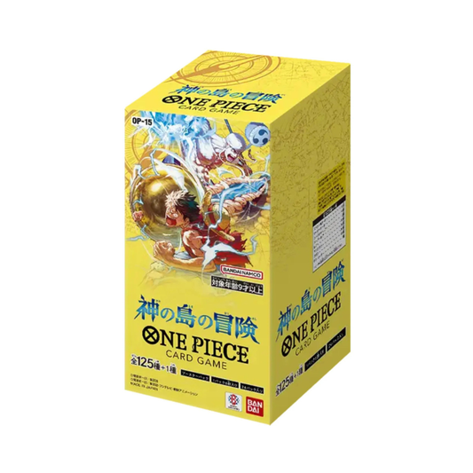 One Piece TCG OP-15 Adventure On Kami's Island Booster Display – Japanisch (24 Boosterpacks)