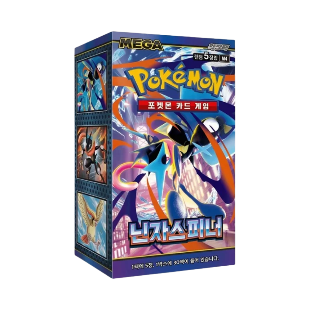 Pokémon TCG Ninja Spinner M4 Booster Display Box koreanische Edition mit 30 Boosterpacks