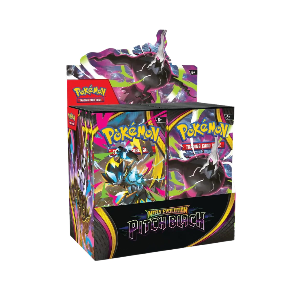 Pokémon TCG Pitch Black Booster Display – englische Edition mit 36 Booster-Packs